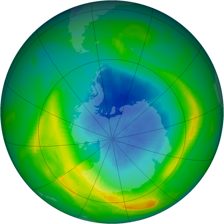 Ozone Map 1980-10-23